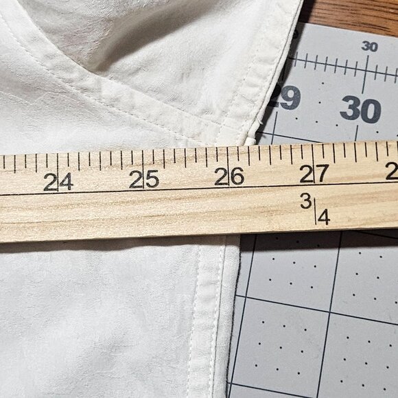 Robert Graham Men's White Long-Sleeve Button Shirt 2XL Wedding Jacquard Pattern - Picture 13 of 16